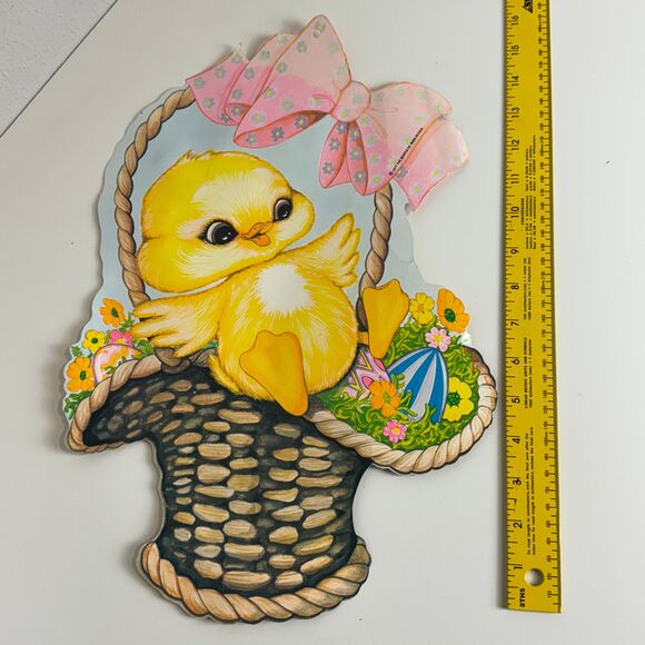 7 VTG Easter Paper Die Cuts The Beistle Co 1977 - Picture 8 of 9